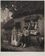 KG 15588
<br/>
The country butcher's shop
<br/>
<em>Reynolds I, Samuel William (1773-1835)</em>